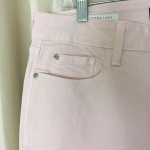 NYDJ "Clarissa Ankle" in Pink